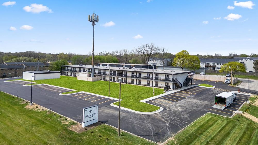 Aerial view of The View on Hickman